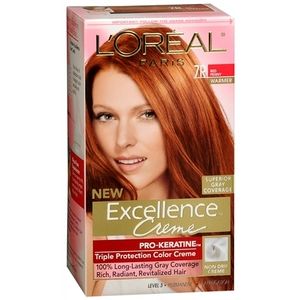 Red Hair Color Chart Loreal | Products » Loreal Excellence Hair