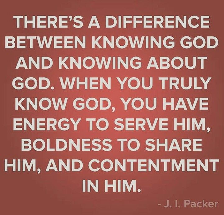 Image result for knowing God quotes