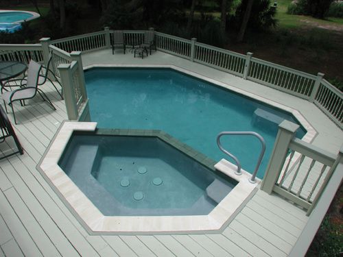 above ground pool deck ideas plans decks kits swimming pools decking around standalone see more geometric spa above ground pool deck ideas plans decks kits swimming pools decking around standalone see more geometric spa