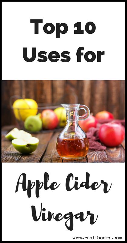 Top 10 Uses for Apple Cider Vinegar. Apple cider vinegar has been used since 5,0...