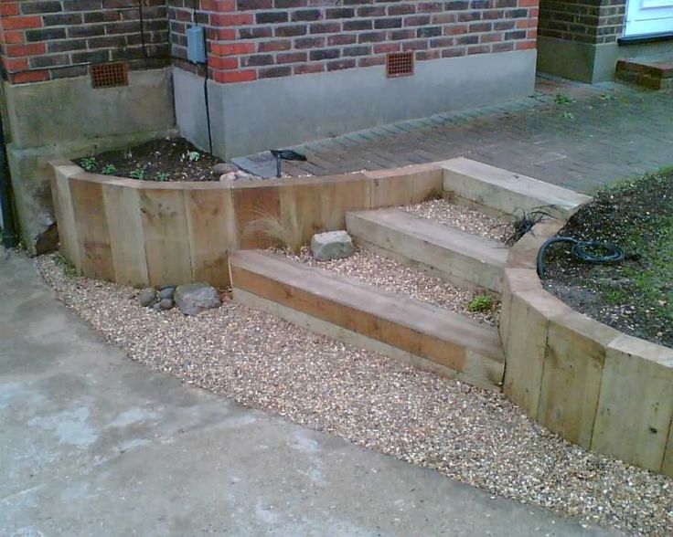 eddies sloping garden project with railway sleepers photo 9 patio deck stairs pinterest sloping garden railway sleepers and garden projects - Garden Ideas Using Sleepers eddies sloping garden project with railway sleepers photo 9 patio deck stairs pinterest sloping garden railway sleepers and garden projects - Garden Ideas Using Sleepers