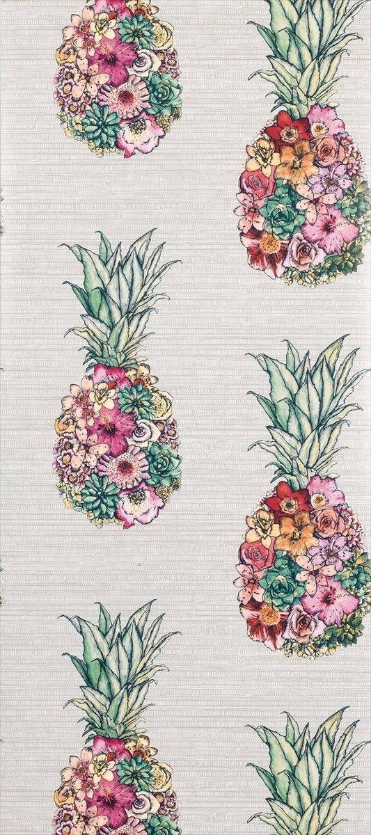 Matthew Williamson Ananas Wallpaper | 2018 Designer Wallpaper Collections | TM I...