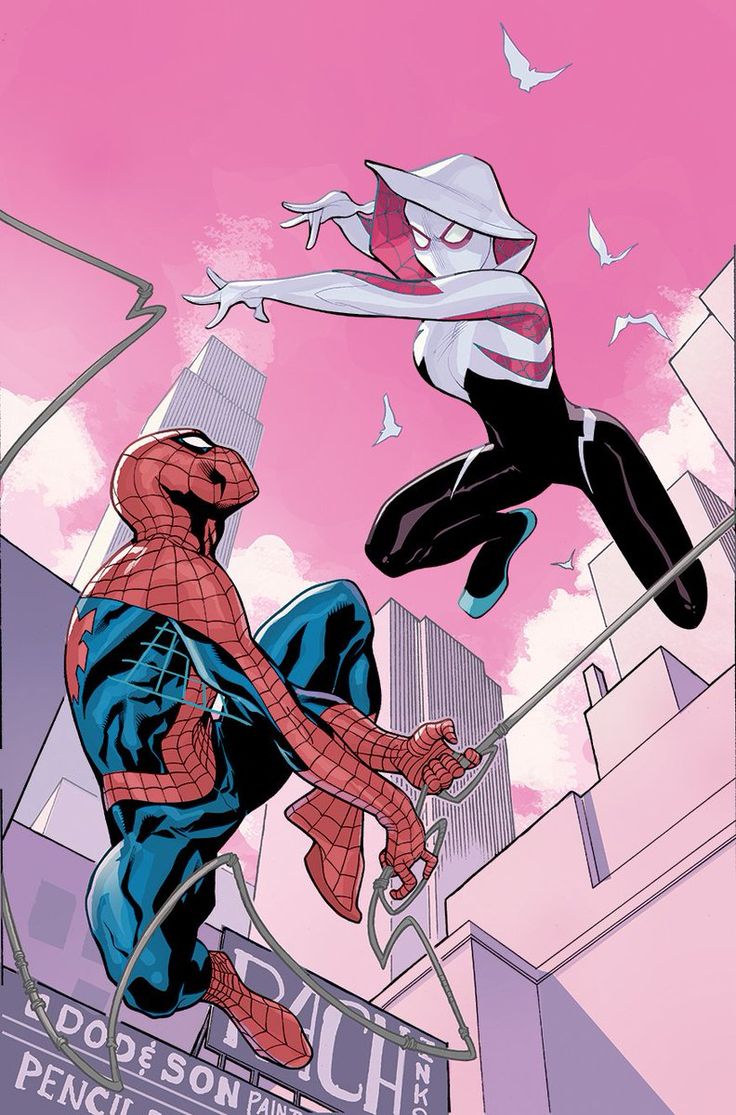 Pin by Magna Parker on marvel art | Spiderman and spider gwen, Spider