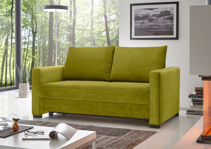 Schlafsofa in Grün - Modell BURANO von Reposa ...