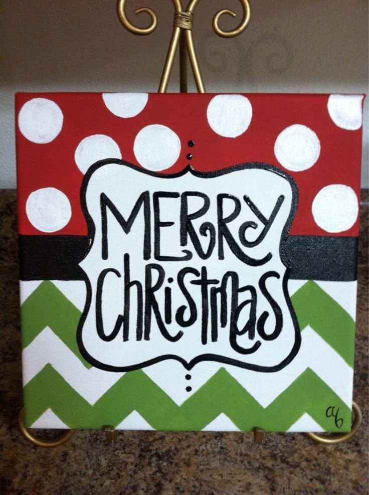 337 best Christmas canvas ideas images on Pinterest | Christmas ideas, Christmas crafts and ...