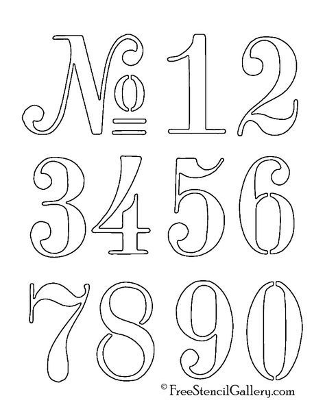 Nifty image for printable number stencils Juicy image in printable number stencils