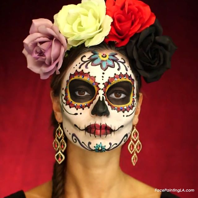 day of the dead dia de los muertos face painter los angeles la - Halloween Day Of The Dead Face Paint day of the dead dia de los muertos face painter los angeles la - Halloween Day Of The Dead Face Paint