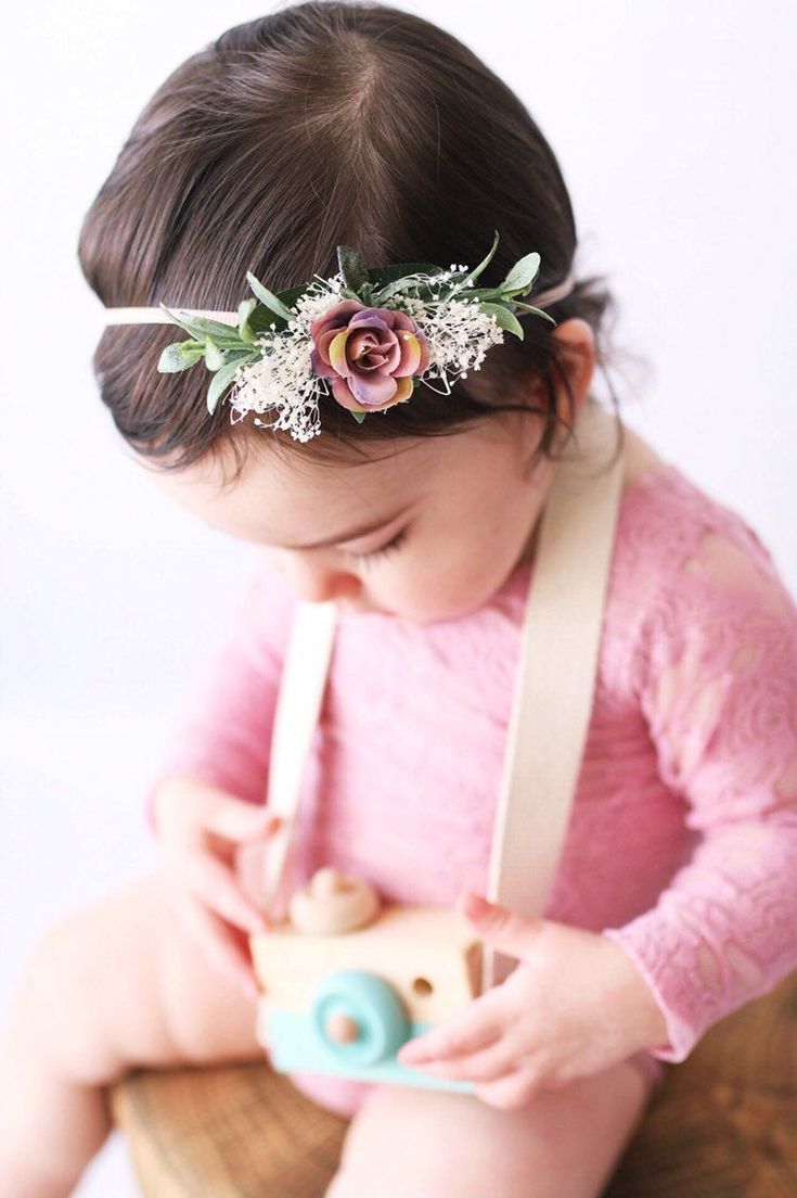 Peony Rose Bud Floral Flower Crown Boho Headwrap Bridesmaid Elastic Kids Girl Wedding Photography Hairband,1