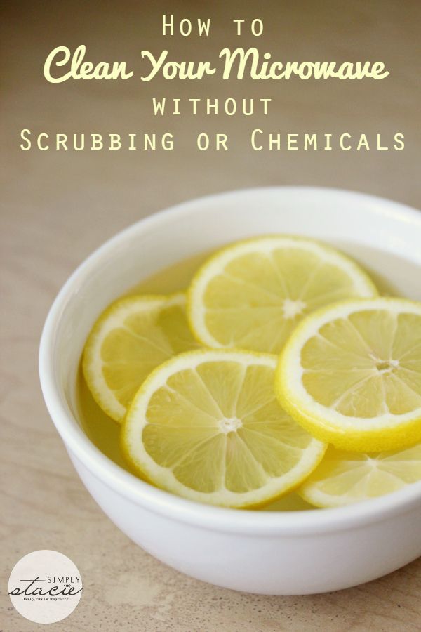 Best 20 Microwave Cleaning Ideas On Pinterest Clean How To Clean Your Microwave Without Scrubbing Or Chemicals Requires Practically No Effort On Part Some Lemon Slices A Splash Of Vinegar And