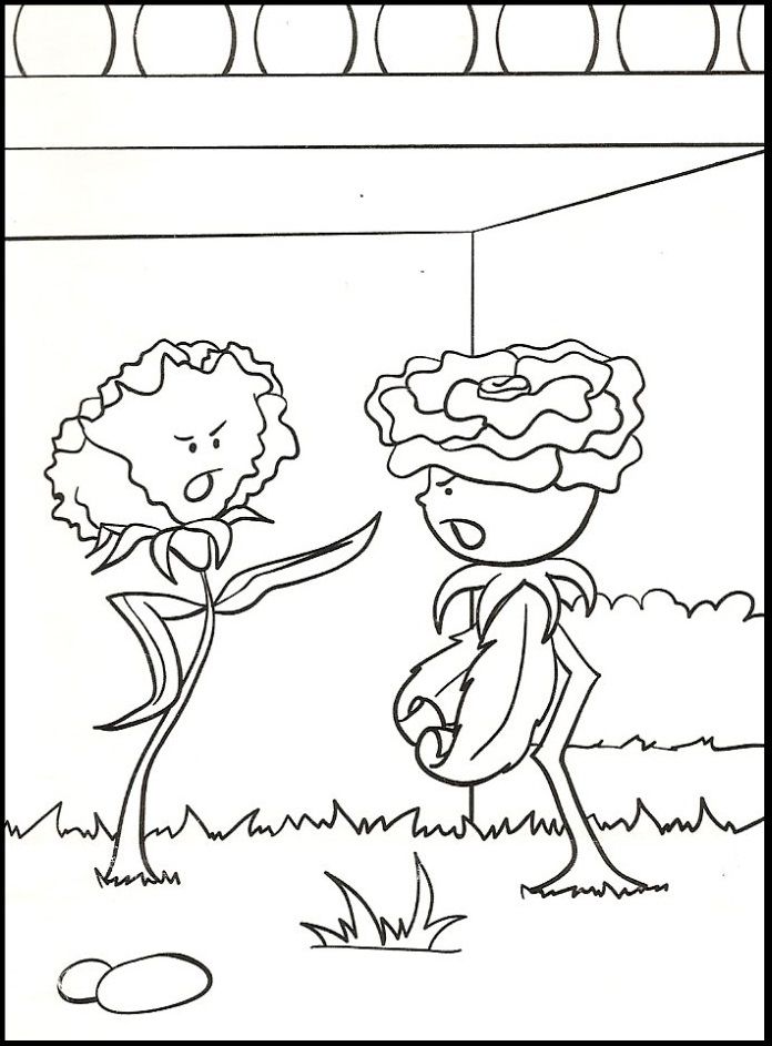 O Cravo E A Rosa Rosas Para Colorir