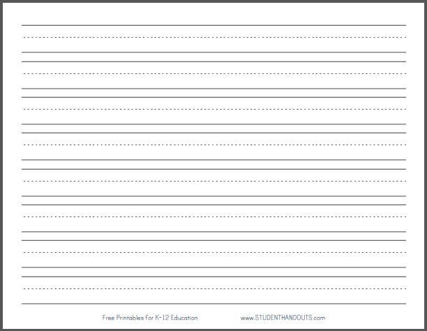 WRITING TEMPLATE 1: student paper with space for a picture and no write-on linesPrintable writing paper to learn and practice handwriting for preschoolers, kindergarden and early elementary. Description from eliteessayservice.com. I searched for this on bing.com/images