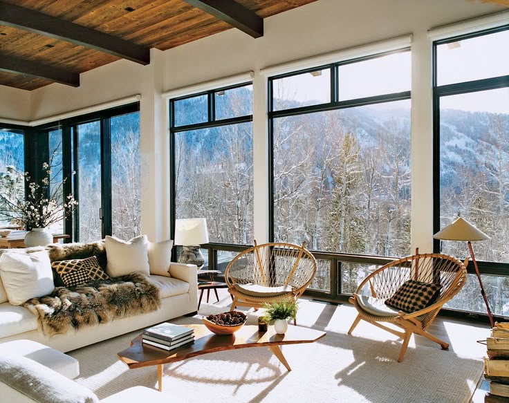 Image result for aspen home winter scene