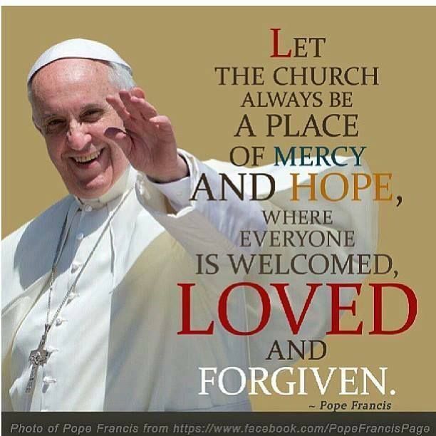 Pope Francis. Today he criticized the church for being obsessed with gay marriag...
