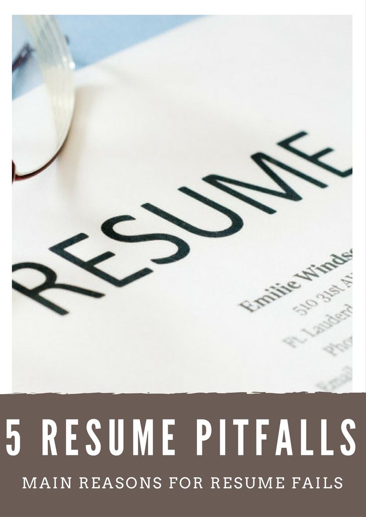 resume advice and tips
