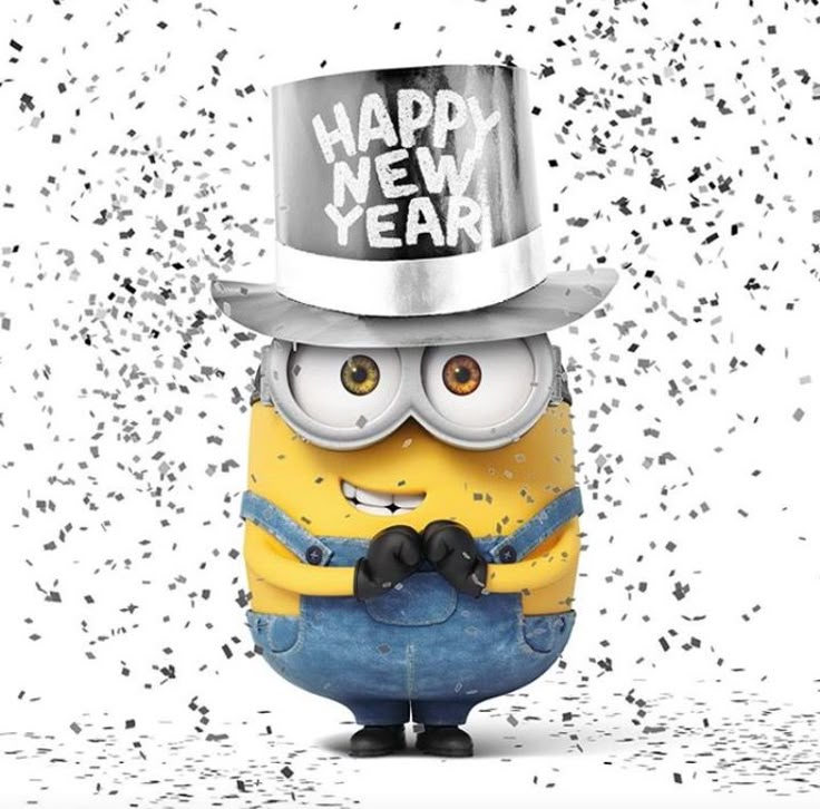 happy new year minion despicable me happy