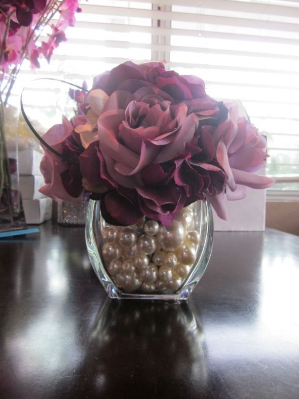 Small Purple Centerpieces : Best elegant centerpieces ideas on pinterest