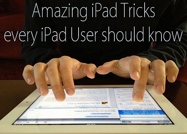 Amazing iPad Tricks every iPad User should know. For example, #10 - did you kno...