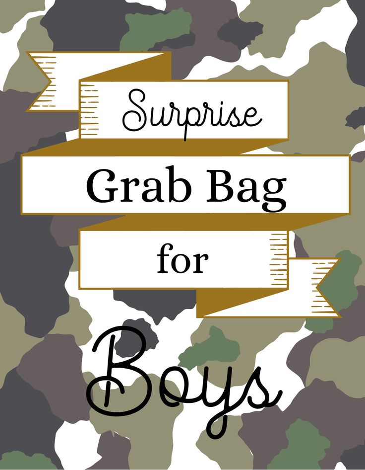Surprise Grab Bag For Boy Goodie Bag Boy Fun Gift For Boy Etsy Grab