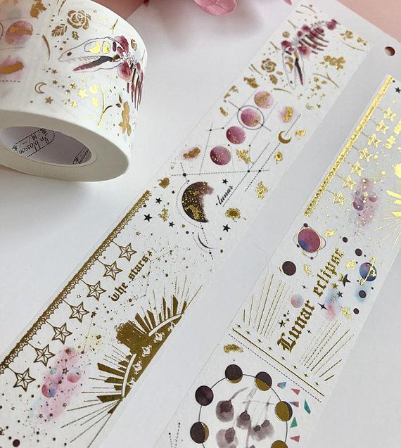 Bold Colourful Floral Washi Masking Paper Tape 15mm x 10 Metre Roll