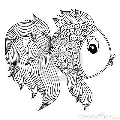 Fish Pattern Coloring Pages Stock Photos, Images, & Pictures – (36 Images):