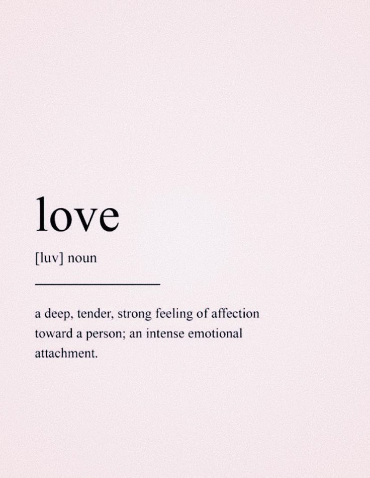 The Word Love Is Written In Black And White On A Light Pink Background the-word-love-is-written-in-black-and-white-on-a-light-pink-background