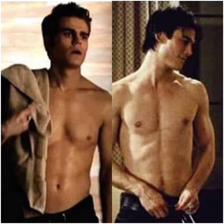 Paul Wesley Ian Somerhalder Shirtless Vampire Diaries Guys Vampire Diaries Funny