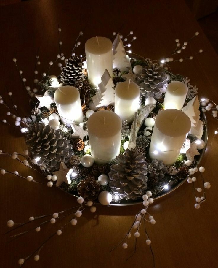Decoration Table Noel Bougie Decoration Table Noel Bougie