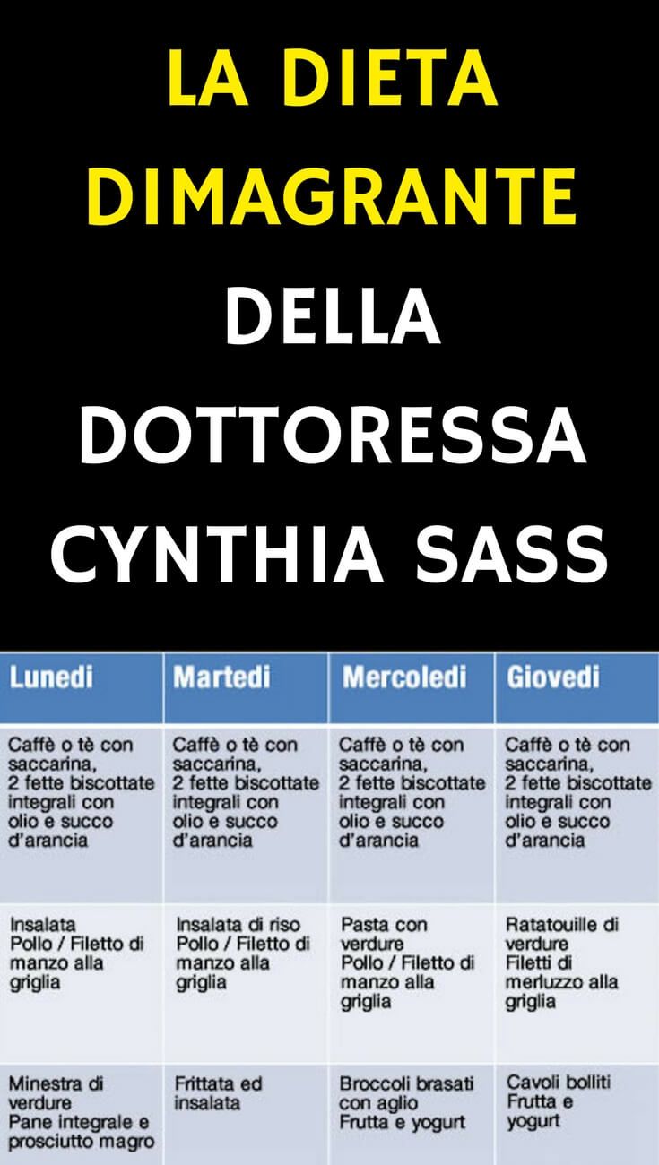 diete x perdere peso