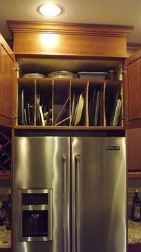 Above Refrigerator Cabinet Deep Enough To Pans Etc And Keep Above Refrigerator Cabinet Deep Enough To Pans Etc And Keep Off The Top Of Fridge Kitchen Remodel In 2018 Pinterest