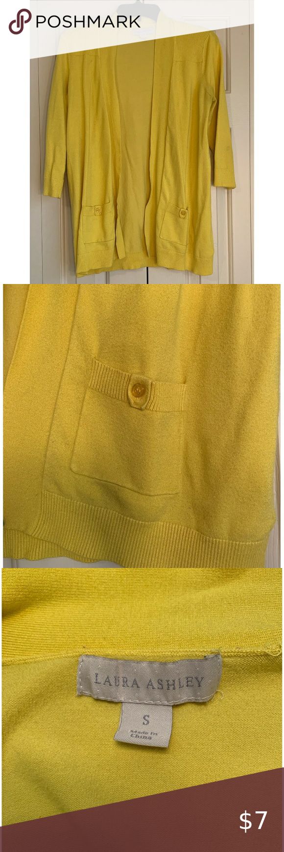 Bright yellow cardigan clearance sweater