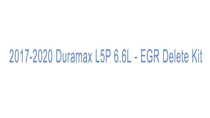 How Much Does It Cost To Delete A L5p l5p egr delete kit | Kit, Duramax, Business