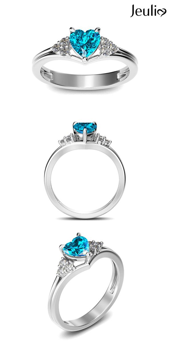 Dudee Multi Colour Crystal Zircon Silver Ring cz engagement ring ladies fashion rings Dudee Multi Colour Crystal Zircon Silver Ring cz engagement ring ladies fashion rings