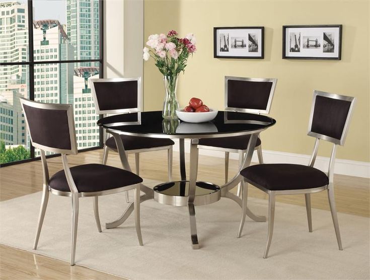 Modern Round Glass Dining Table best 25+ glass dining table set ideas only on pinterest | glass Modern Round Glass Dining Table best 25+ glass dining table set ideas only on pinterest | glass