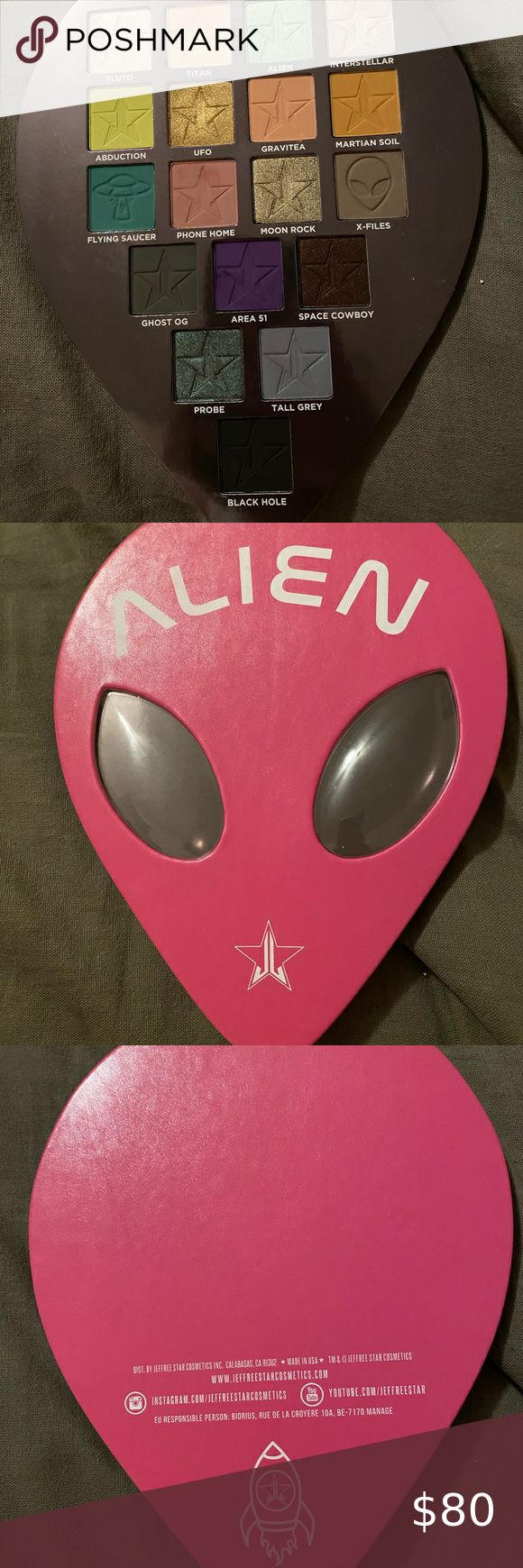 Jeffree star alien palette Like new! Only swatched