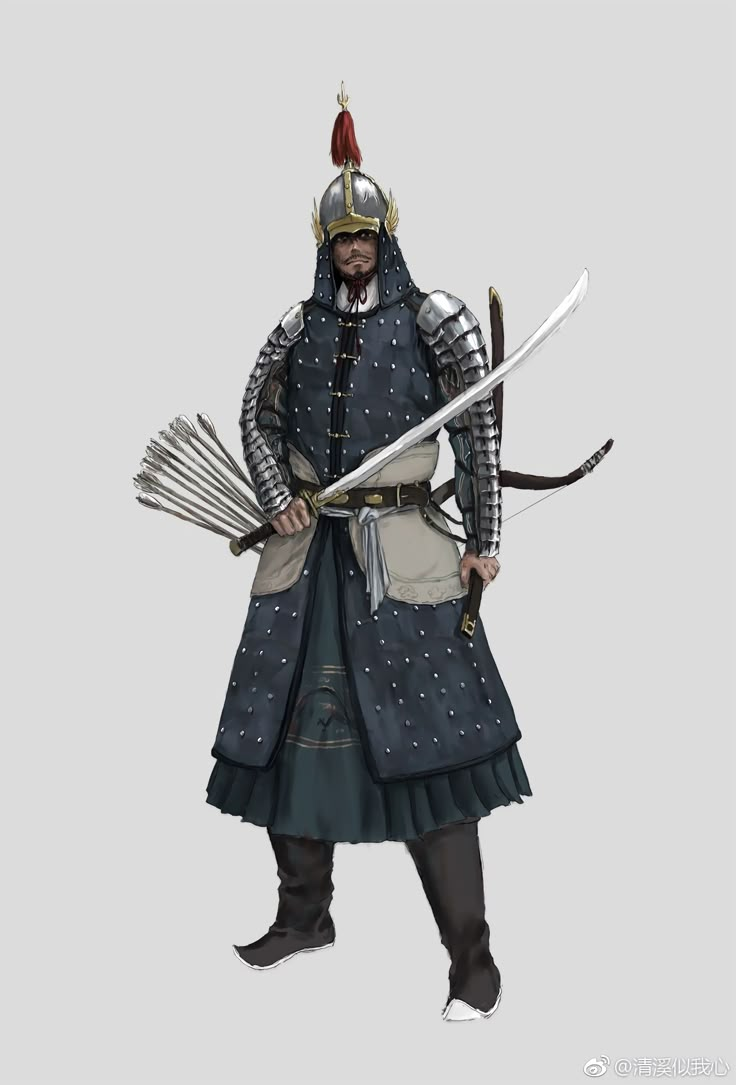 大明武士 Chinese Ming dynasty warrior | Dynasty warriors, Chinese warrior ...