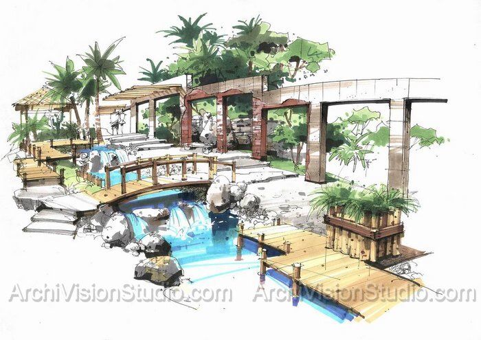 Landscape Architecture Drawings marker drawing | sketch | pinterest | markers, architecture Landscape Architecture Drawings marker drawing | sketch | pinterest | markers, architecture