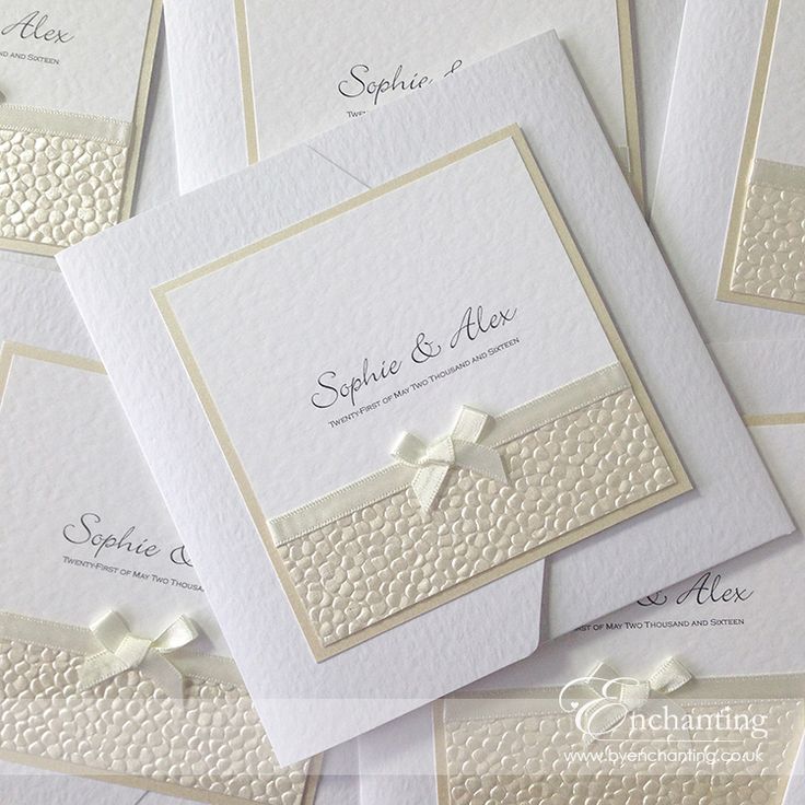 handmade wedding invitations