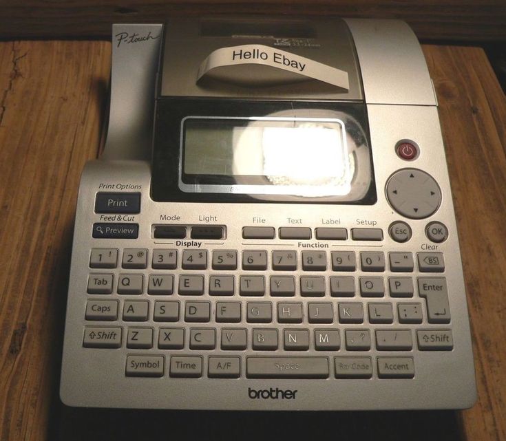 Brother PT2700 Label Maker PTOUCH with Automatic Cutter & Big Back