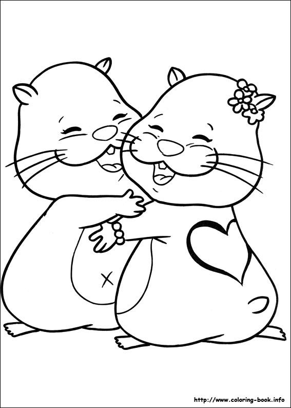 14 best hamster coloring pages images on pinterest on hamster coloriage id=89089