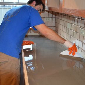 Using Self Leveling Concrete To Re Do A Tile Countertop Diaries Of Using Self Leveling Concrete To Re Do A Tile Countertop Diaries Of Kitchen Reno Countertops Part 2