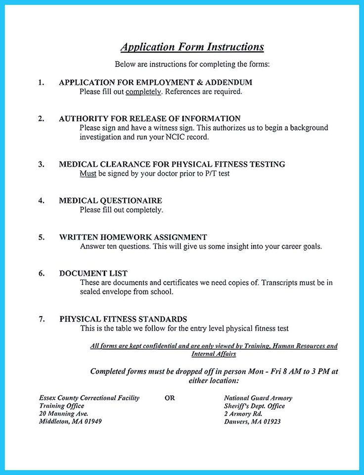 cool Perfect Correctional Officer Resume to Get Noticed, Check more at http://snefci.org/perfect-correctional-officer-resume-get-noticed
