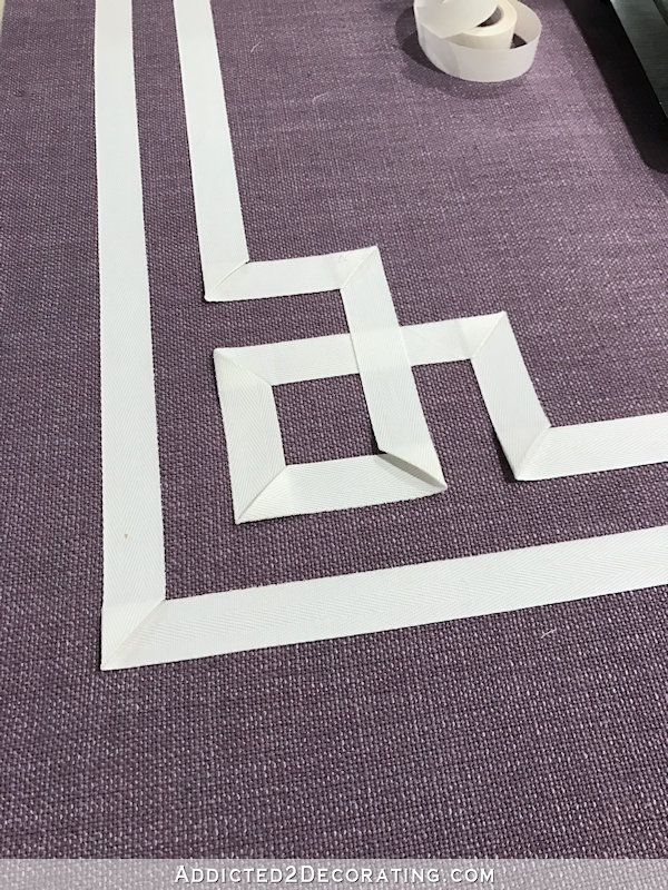 How To Draw Greek Key Pattern 14 DIY Greek Key Trim Curtains (Video Create A Greek Key