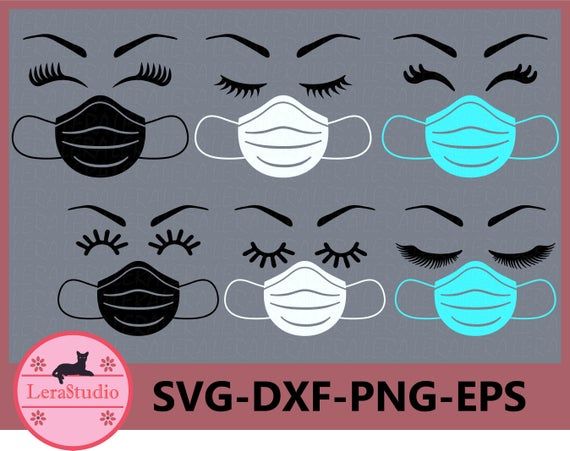 Download 60 Off Eyelashes Svg Face Mask Svg Medical Mask Svg Eyes Etsy Mask For Kids Svg Face Mask