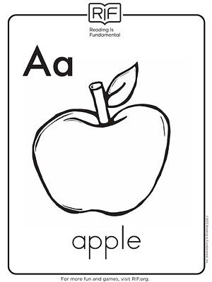 printable alphabet coloring pages