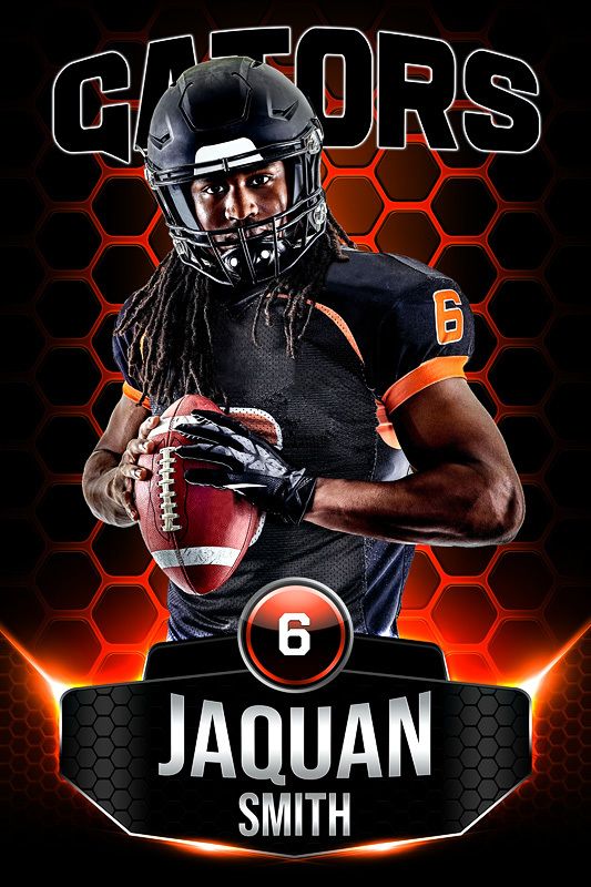 player banner photo template illumination player team banner
