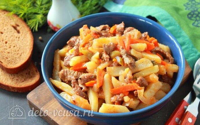 Ингредиенты Азу из свинины с солеными огурцами - 8 рецептов с фото пошагово