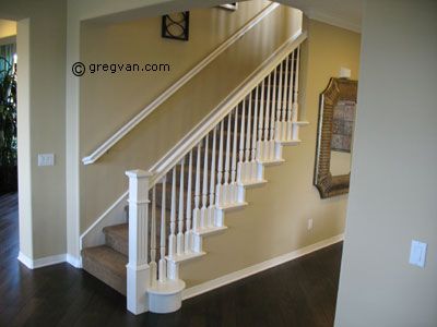 Interior Staircase Railingbasketcollar Baersfinishflat Interior Staircase Railingbasketcollar Baersfinishflat Rails And Bannisters In 2018 Stairs Stair Handrail Railing
