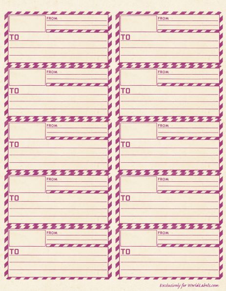 2x4 shipping labels