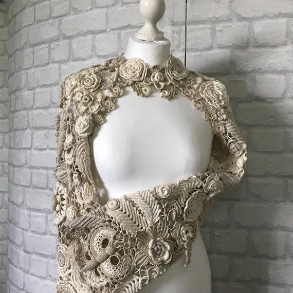 Bolero Wedding bolero Jacket Shrugs boleros Irish crochet Summer bolero Crochet top Crochet bolero Shrug crochet Bolero jacket Crochet vest