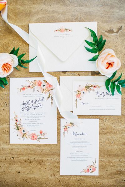 Feminine Summer Garden Wedding Invitations Paper Suite Feminine Summer Garden Wedding Invitations Paper Suite Pinterest And
